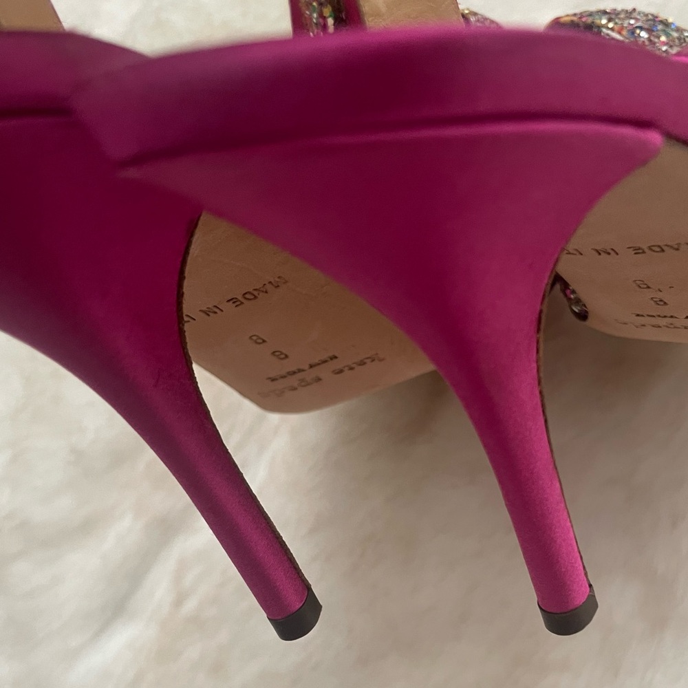 #6 Kate Spade Multicolor Glitter Heels - Picture 11 of 13